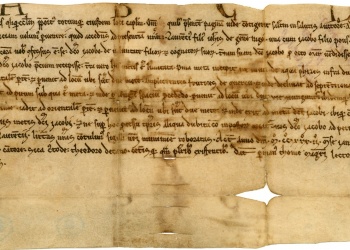 A levéltár legkorábbi levele, 1232