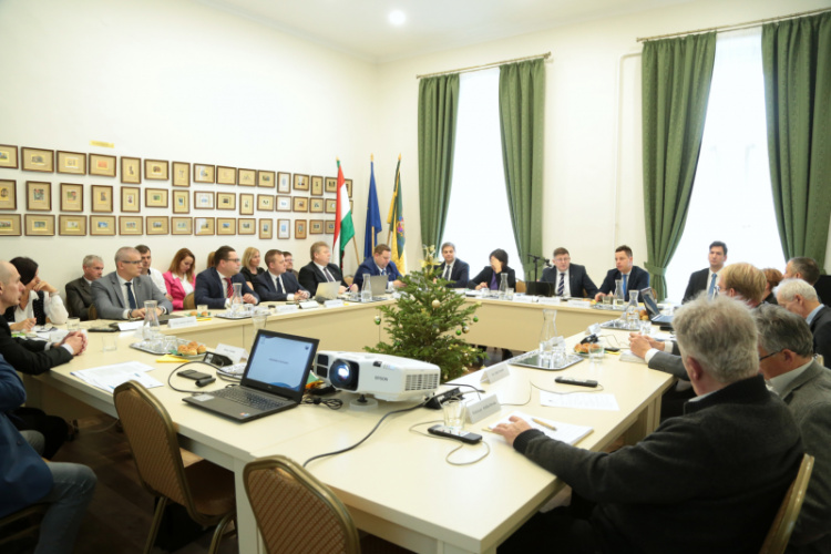 Utolsó idei ülését tartotta a vármegyei közgyűlés