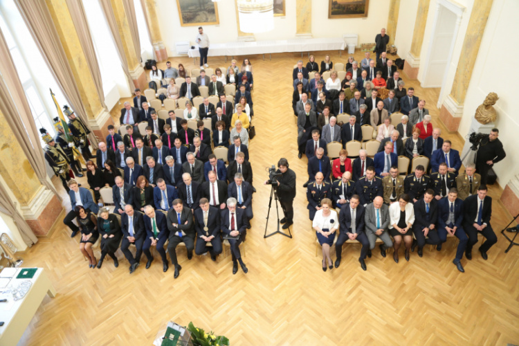 A címeradományozásra emlékezett Somogy