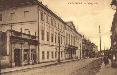 Megyeháza 1910-ben  Forrás: Fehér László